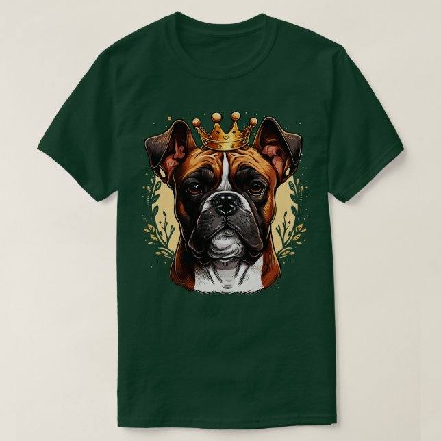Camiseta Boxer king 2 (Diseño del anverso)