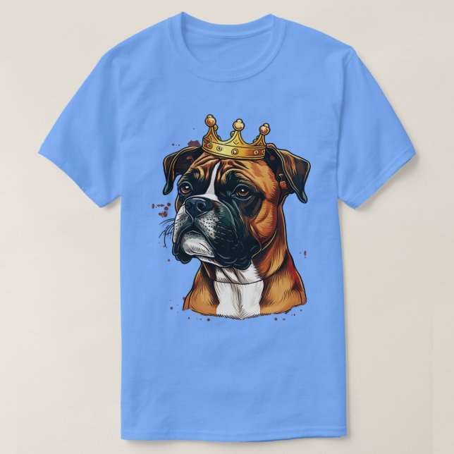Camiseta Boxer king 3 (Diseño del anverso)