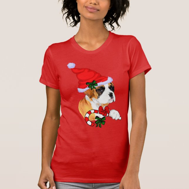 Camiseta Boxer Lovers Navidades Merry (Anverso)
