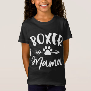 Camiseta Boxer Mama Boxer Lover Dueño Gift Boxer Perro Mamá