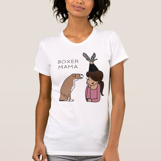 Camiseta Boxer Mama T-Shirt (Anverso)