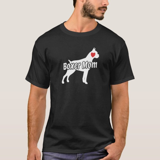 Camiseta Boxer Mom (Anverso)