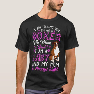 Camiseta Boxer Mom Dog