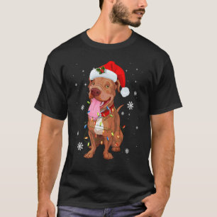 Camiseta Boxer Navidad Árbol de adorno adorno Perro Navidad