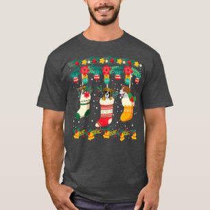 Camiseta Boxer Navidades Socks Xmas enciende familia Pajama