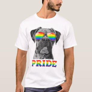 Camiseta Boxer Orgullo Gay LGBT Bandera Arcoiris Gafas de s