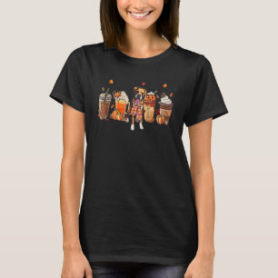 Camiseta Boxer Perro Caer Café Mug Calabaza Spice Latte Ice