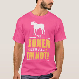 Camiseta Boxer Perro Mujeres Perro Mamá Por Perro