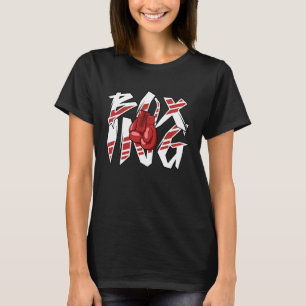 Camiseta Boxer T Guantes Campeón de la lucha contra la mord