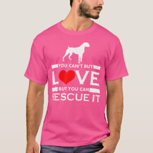 Camiseta Boxer T Shirt - No Puedes Comprar Amor Pero Puedes