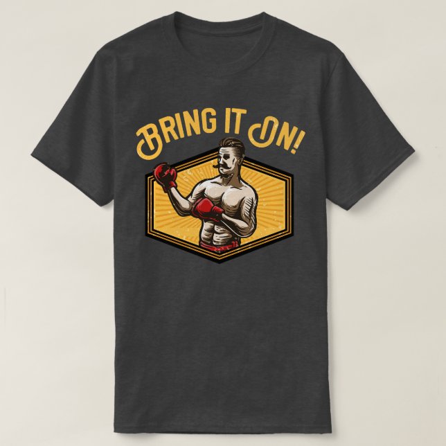 Camiseta Boxer Tráigalo (Diseño del anverso)