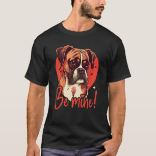 Camiseta Boxerdog Con Corazón Perro Amor Por Día de San Val