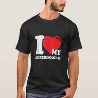 Camiseta Boxerdoodle Perro Lover Divertido Perro Cute Mamá