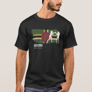 Camiseta Boxin de boxeo en combate en Dominica