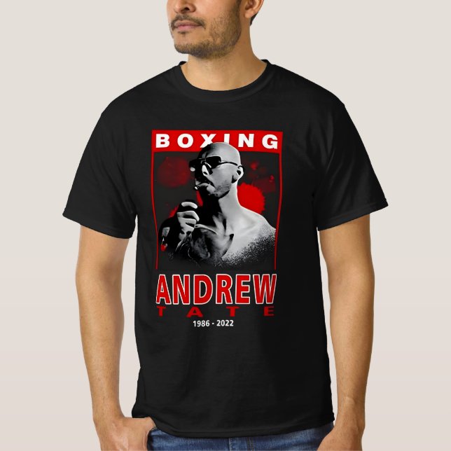 Camiseta Boxing Andrew Tate (Anverso)