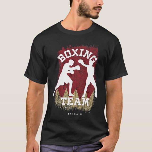 Camiseta Boxing Bahrain Combat Sports Fighter Boxing (Anverso)