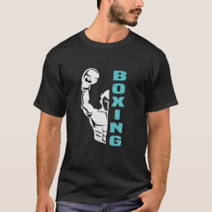 Camiseta Boxing Boxer Guantes Punch Bag Boxing Fiesta
