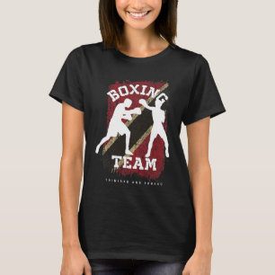 Camiseta Boxing caja de combate contra deportes de Trinidad
