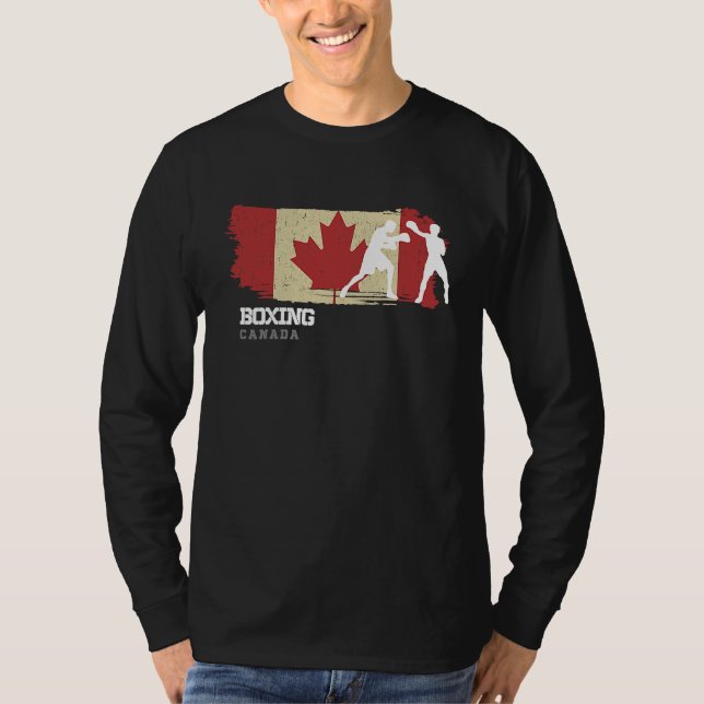 Camiseta Boxing Canada Combat Sports Fighter Boxing (Anverso)