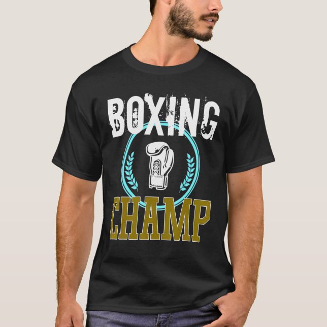 Camiseta Boxing Champ (Anverso)