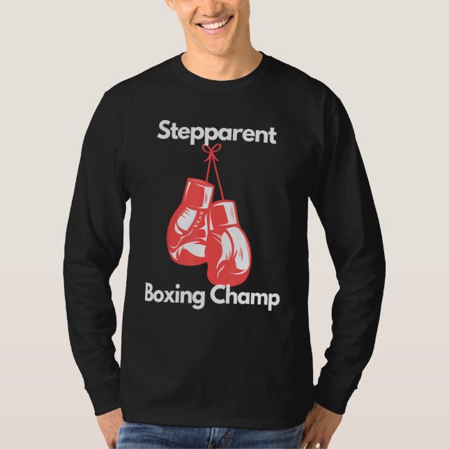 Camiseta Boxing Champ Stepparent Boxing Gloves Niece Day (Anverso)