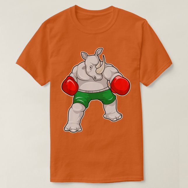 Camiseta Boxing con guantes de boxeo (Diseño del anverso)
