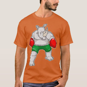 Camiseta Boxing con guantes de boxeo