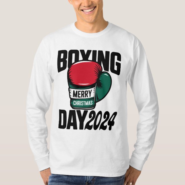 Camiseta Boxing Day 2024 Navidades Long Sleeve (Anverso)