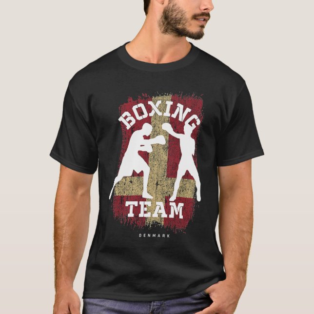 Camiseta Boxing Denmark Combat Sports Fighter Boxing (Anverso)