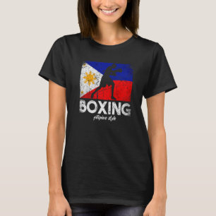 Camiseta Boxing Filipino Style Filipino Flag Boxing Filip