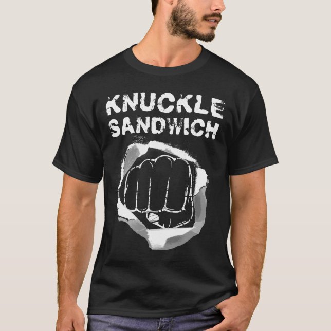 Camiseta Boxing Fist Punch Knuckle Sandwich Boxer (Anverso)