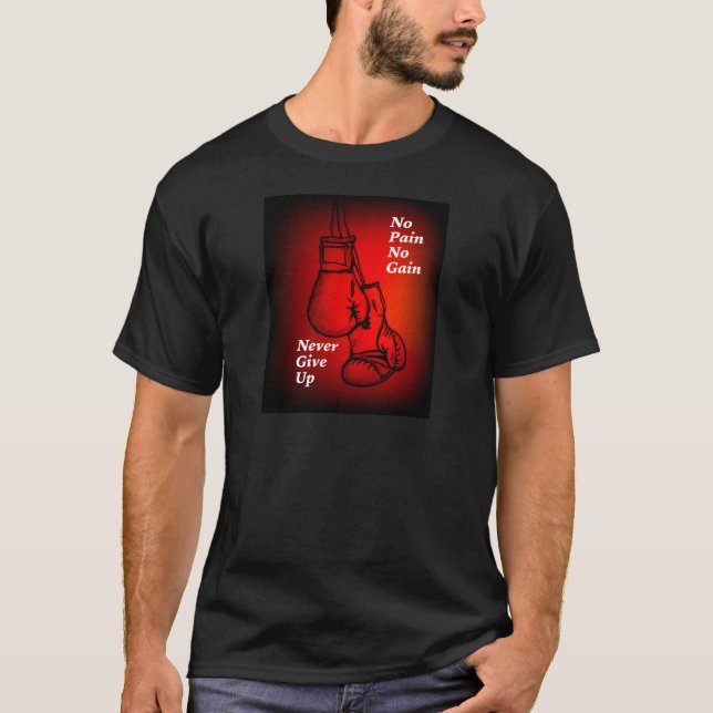 Camiseta Boxing Gloves Fight Fan gift or present christmas  (Anverso)