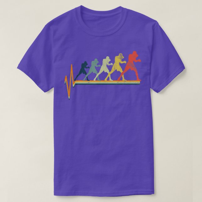 Camiseta Boxing Heartbeat Boxer Regalo amor (Diseño del anverso)