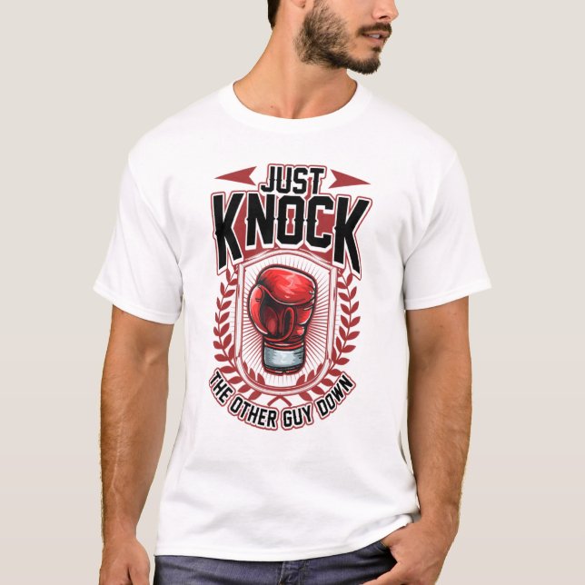 Camiseta Boxing Inspired Boxing Advice Related Sarcastic Bo (Anverso)