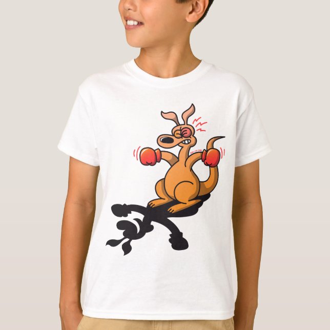 Camiseta Boxing Kangaroo (Anverso)