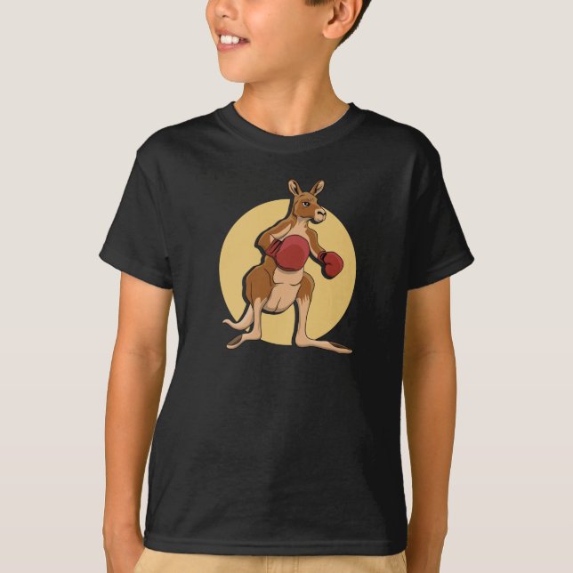 Camiseta Boxing Kangaroo (Anverso)