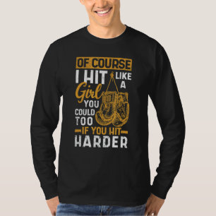 Camiseta Boxing Kickboxer Gym Boxer Por Supuesto Que Golpeé