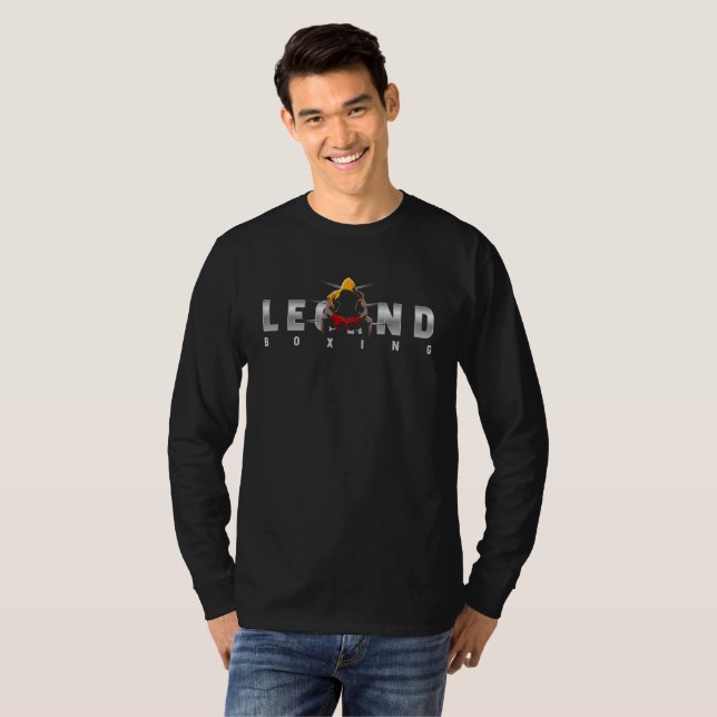 Camiseta Boxing Legends | Men Long Sleeve (Anverso completo)