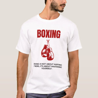 Camiseta Boxing Mindset – Strength Discipline Focus T-Shirt