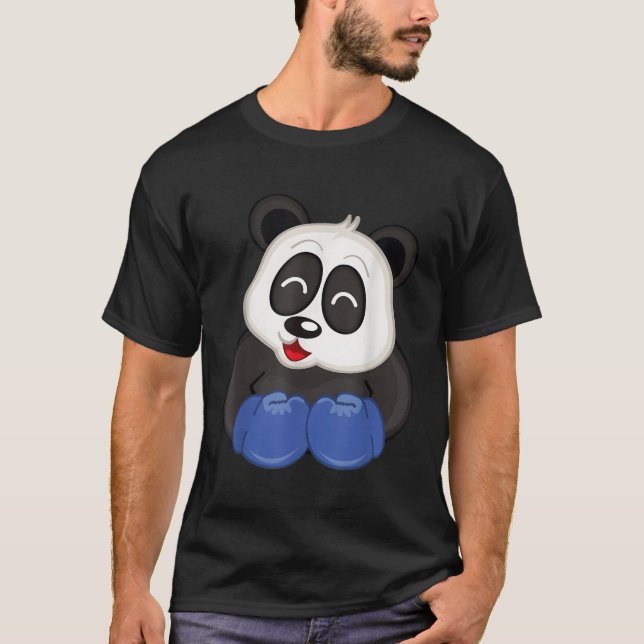 Camiseta Boxing Panda Bear (Anverso)