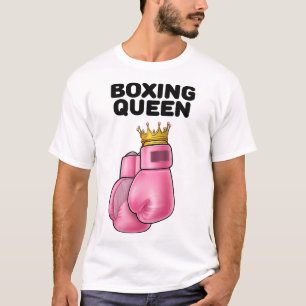 Camiseta Boxing Queen Boxeo de Mujeres Chicas Boxer Boxeo 1