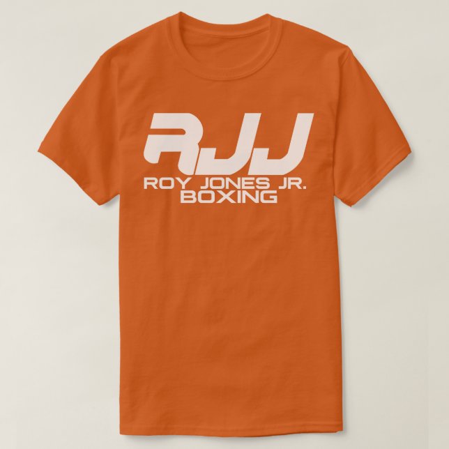 Camiseta Boxing Roy Jones Jr (Diseño del anverso)