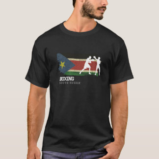 Camiseta Boxing South Sudan Combat Sports Fighter Boxing  1