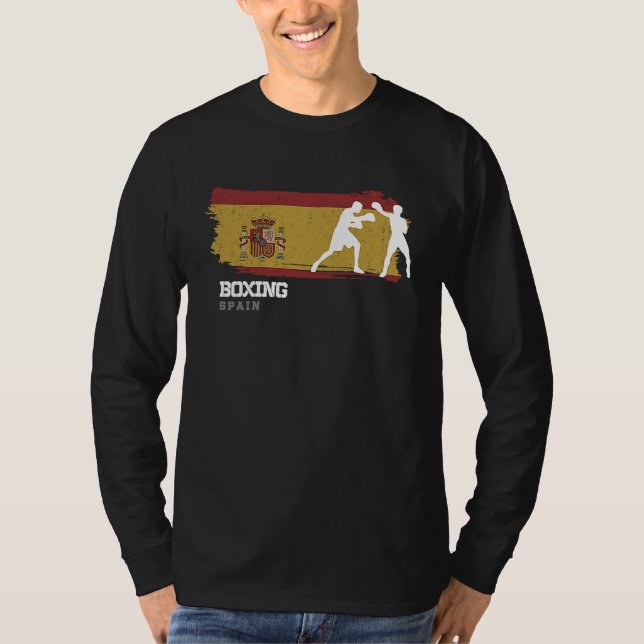 Camiseta Boxing Spain Combat Sports Fighter Boxing (Anverso)