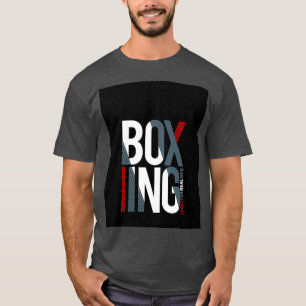 Camiseta Boxing Sports para hombres de verdad Gráfico