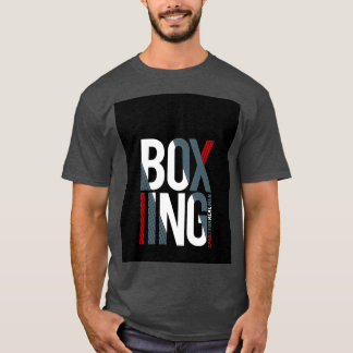 Camiseta Boxing Sports para hombres de verdad Gráfico