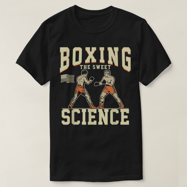 Camiseta Boxing The Sweet Science Boxer Tee 549 (Diseño del anverso)