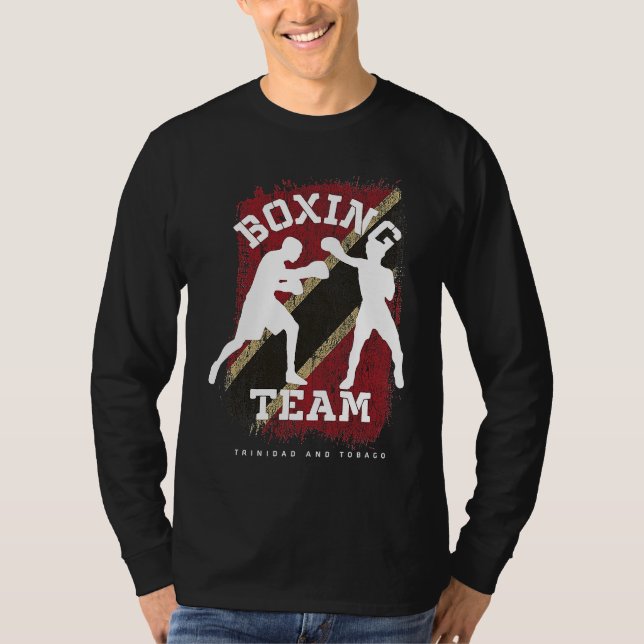 Camiseta Boxing Trinidad & Tobago Combat Sports Fighter Box (Anverso)