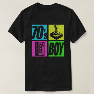 Camiseta Boy 1970 Moda 70 Fiestas temáticas 70