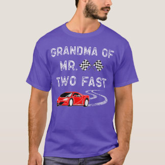 Camiseta Boy 2.º Nacimiento Racer Abuela2 Rápido 2º Race Bd